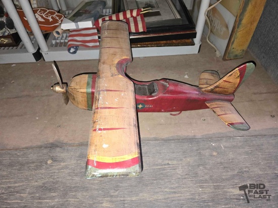 Wooden Model Airplane