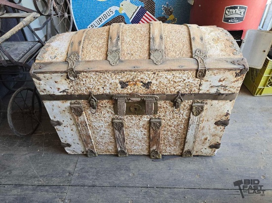 Vintage Wooden Trunk