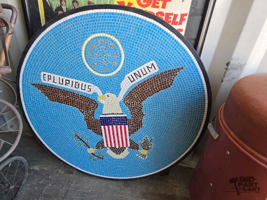 "Seal of the United States" Mosaic Art