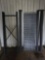 Shelving Rack with 2 Uprights, 6 Cross Bars, and 3 Wire Shelves