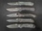 (5) Benchmade Pocket Knives