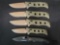 (5) Benchmade Pocket Knives