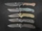 (5) Benchmade Pocket Knives