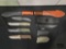 (5) Benchmade Knives with Sheaths