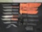 (8) Ka-Bar Knives and (7) Sheaths