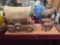 Covered Wagon W/ Horses Lamp