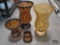 (5) PartyLite Mosaic Tile Glass