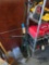 (3) Fishing Poles, Reels, Tackle Box, Weights & Hooks
