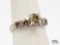 14K White Gold 5 Diamond Ring, 3.73g