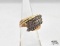 14K Gold Diamond Cluster Ring, 6.86g