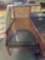 Wooden Chair with Leather Seat