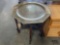 Oriental Style Brass Tray Table