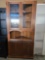 Wood Corner Display Cabinet