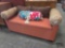 Storage Bench/Ottoman & Throw Pillows