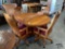 Round Leaf Table and (4) Chairs