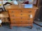 The Flint-Bruce Co. Wooden Dresser