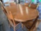 6 Person Wooden Table With Chairs
