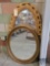 (2) Accent Oval Mirrors