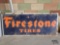 Firestone Tires Porcelain Sign
