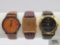 (3) Wrist Watches