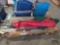 Canopy Projector Screen 5 Patio Umbrellas and Draw Tite Bike Carrier