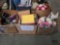 Porcelain Doll, Fake Plants, Candles, Puzzles
