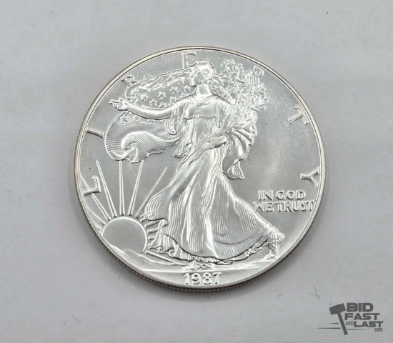 1987 American Silver Eagle Dollar