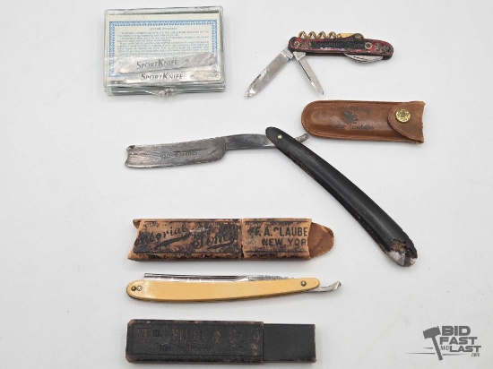 Knife, Straight Razors & More
