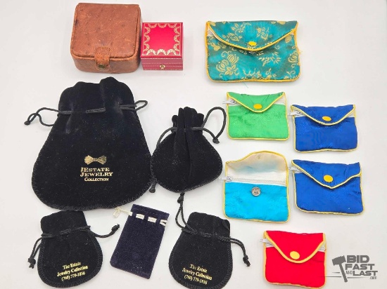 (13) Jewlery Pouches & Boxes