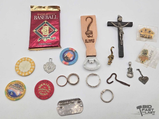 Baseball Cards, Bottle Opener & More