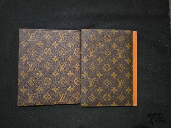 (2) Louis Vuitton Desk Agenda Covers