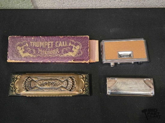 (2) M Honer Harmonica & Focal Compact Binoculars