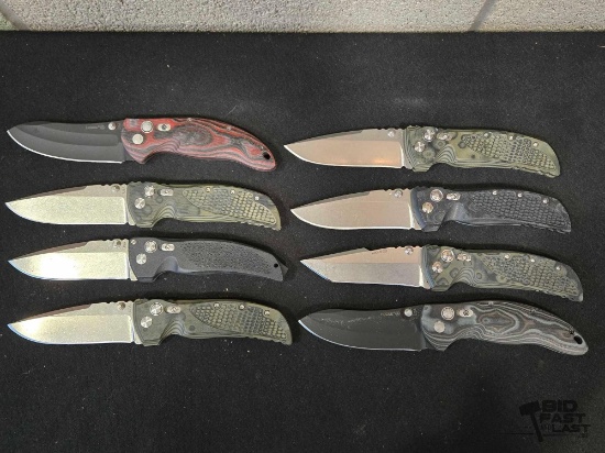 (8) Hogue Pocket Knives