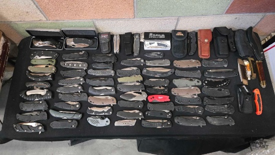 (69) Pocket Knives and (1) Multi-Tool
