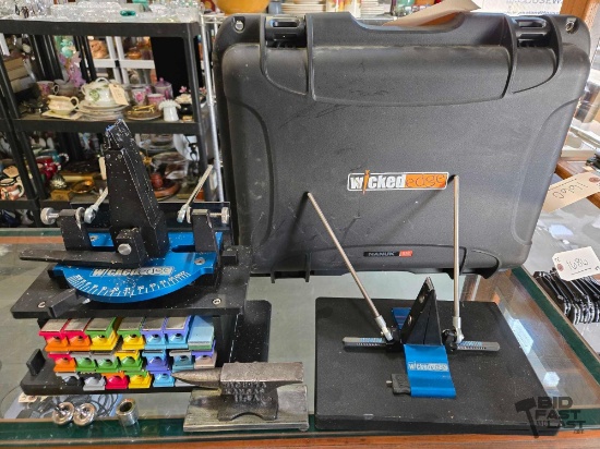 Wicked Edge Knife Sharpening Tools and Case