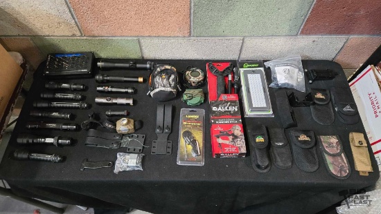 Flashlights, Shooting Stick, Vault Light and More
