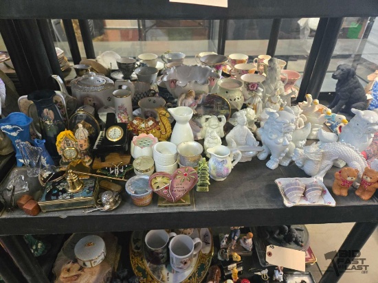 Ceramic Figures, Tea Set & More
