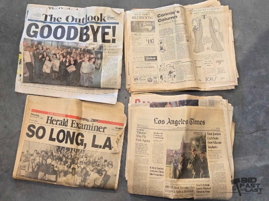 Vintage Newspapers