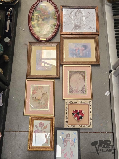 (9) Framed Pictures & Art