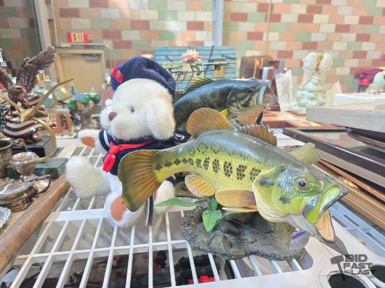 Brass Button Bear, Bass Decor & More