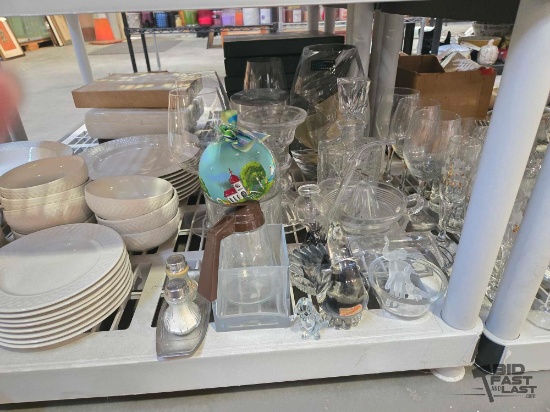 Cognac Pipe, Decanter, Butter Dish & More