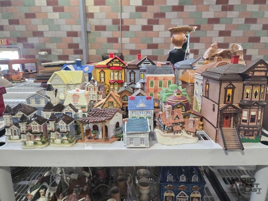 Over (20) Ceramic Houses