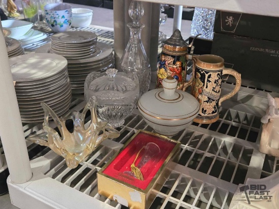 Steins, Candy Dishes & More