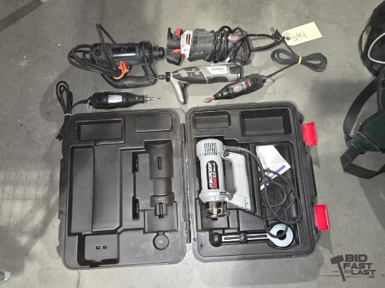 Dremel Drill, Dremel MultiPro, Rotozip Sprial Saw and More