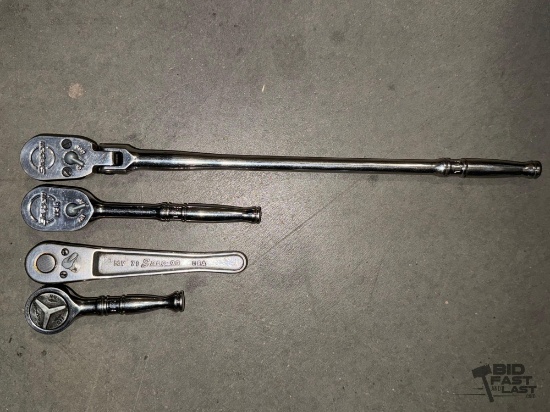 4 Snap-On Socket Wrenches