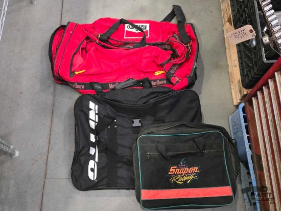 Malboro, Nitro and Snap-On Racing Bags