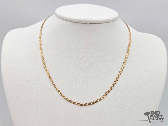 14K Gold Chain, 2.92g