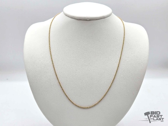 14K Gold Chain, 2.95g