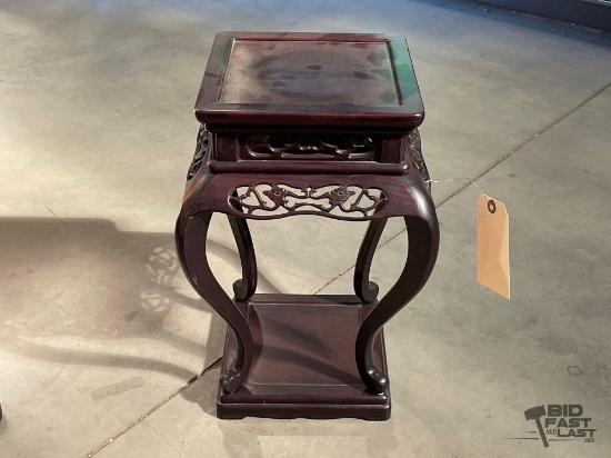 Wooden Carved Plant/Vase Stand