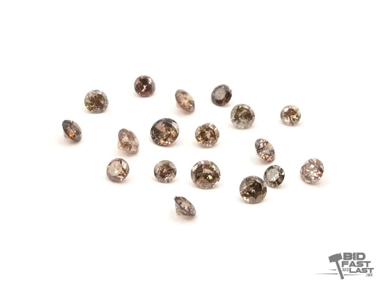 (18) Loose Diamonds, .19g